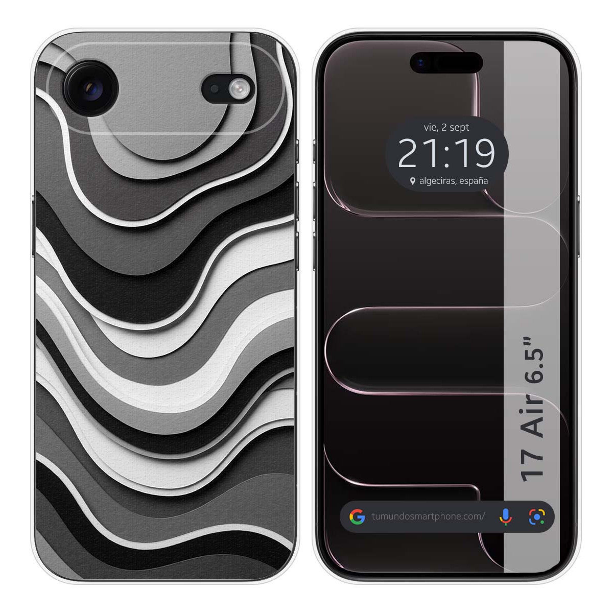 Funda Silicona para Iphone 17 Air (6.5) diseño...