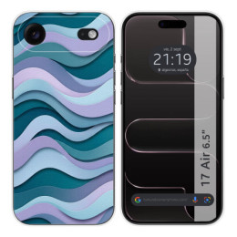 Funda Silicona para Iphone 17 Air (6.5) diseño Splash 10...
