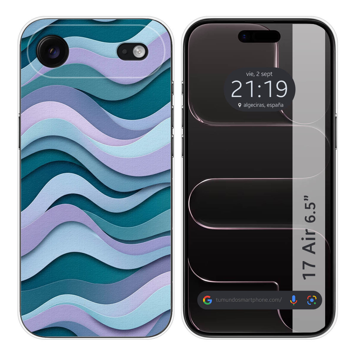 Funda Silicona para Iphone 17 Air (6.5) diseño...