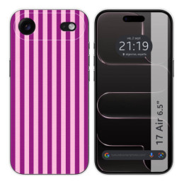 Funda Silicona para Iphone 17 Air (6.5) diseño Lines 01...