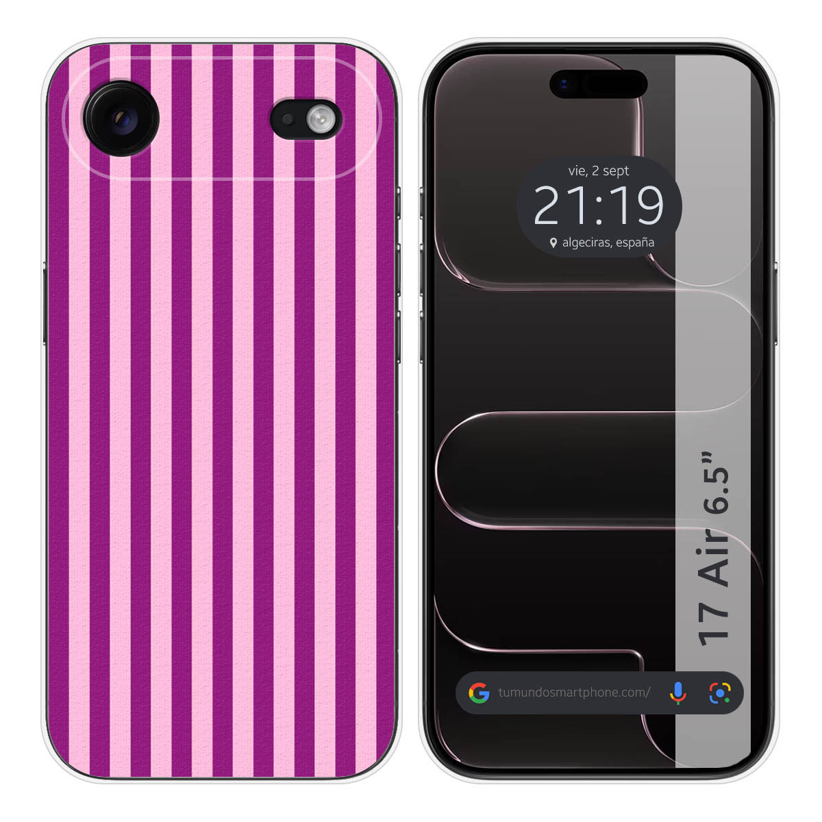 Funda Silicona para Iphone 17 Air (6.5) diseño...