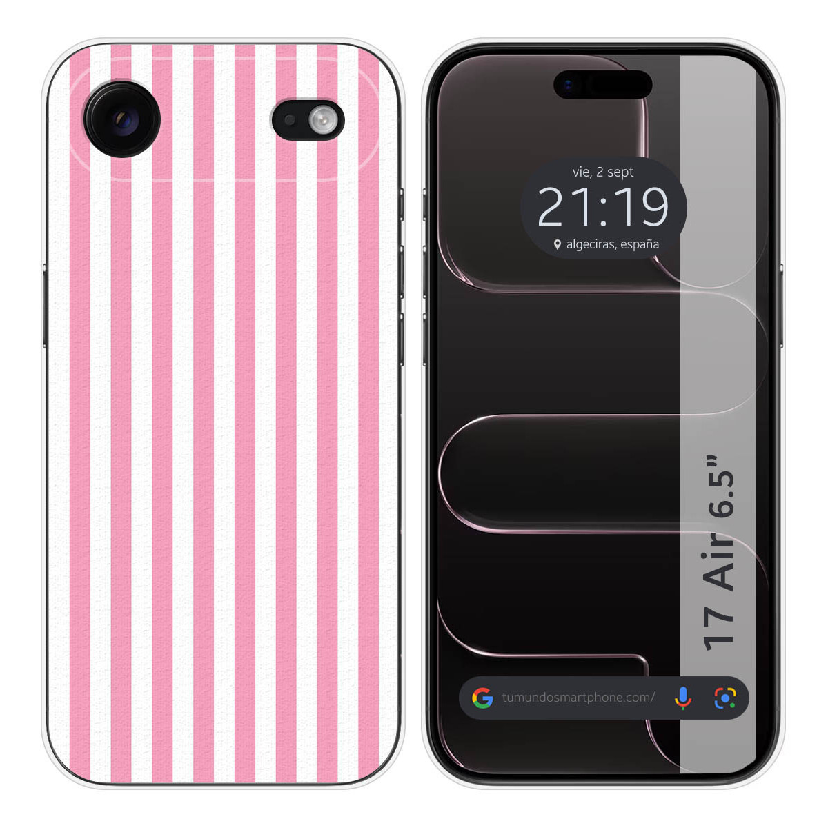 Funda Silicona para Iphone 17 Air (6.5) diseño...