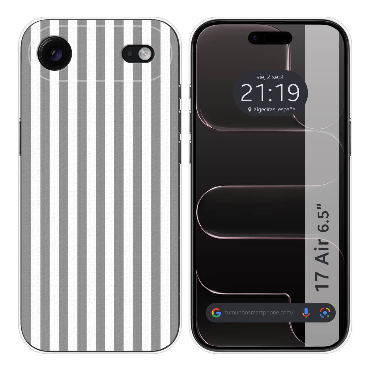Funda Silicona para Iphone 17 Air (6.5) diseño...