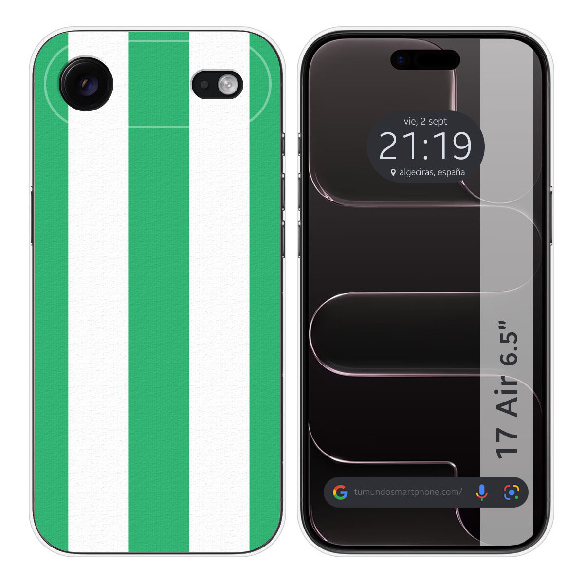 Funda Silicona para Iphone 17 Air (6.5) diseño...