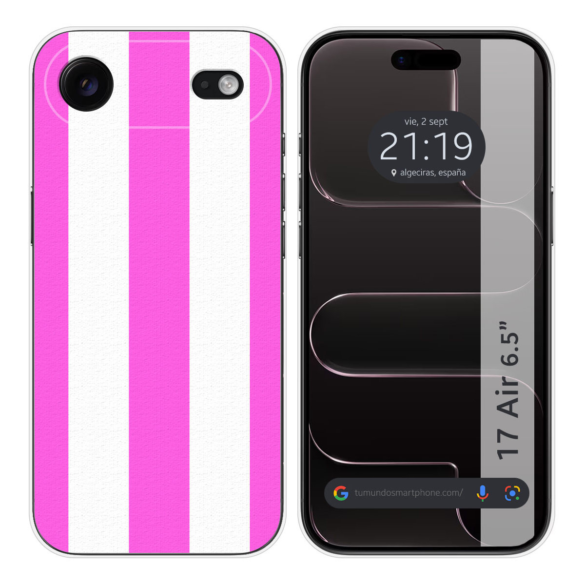 Funda Silicona para Iphone 17 Air (6.5) diseño...