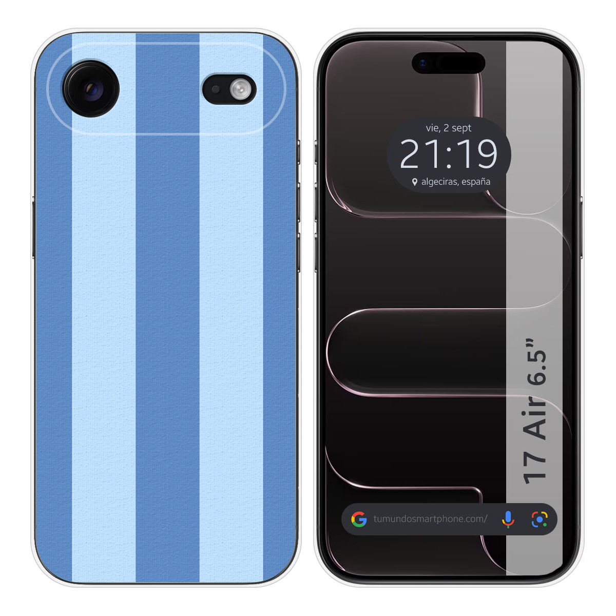 Funda Silicona para Iphone 17 Air (6.5) diseño...