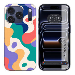Funda Silicona para Iphone 17 Pro (6.3) diseño Splash 01...