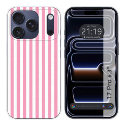 Funda Silicona para Iphone 17 Pro (6.3) diseño Lines 03...