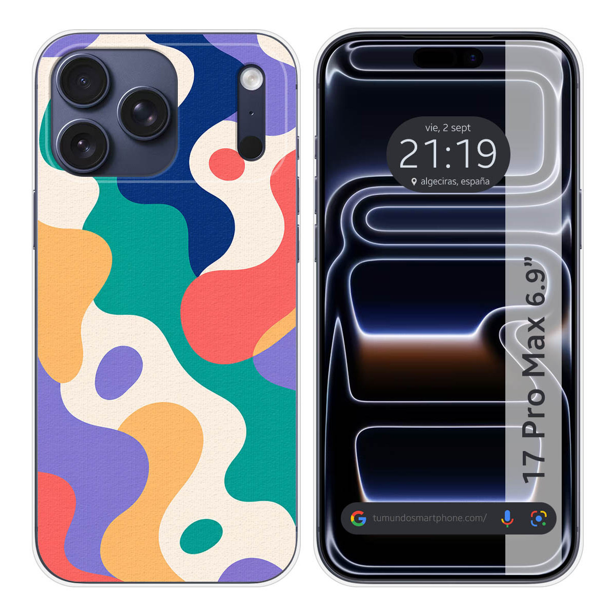 Funda Silicona para Iphone 17 Pro Max (6.9)...
