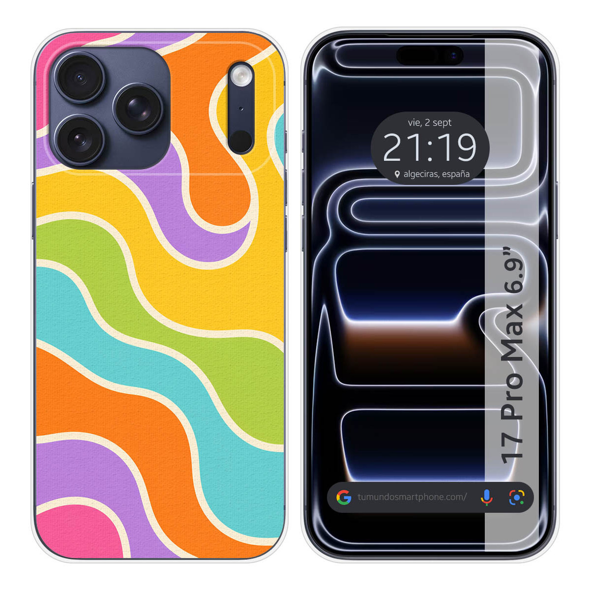Funda Silicona para Iphone 17 Pro Max (6.9)...