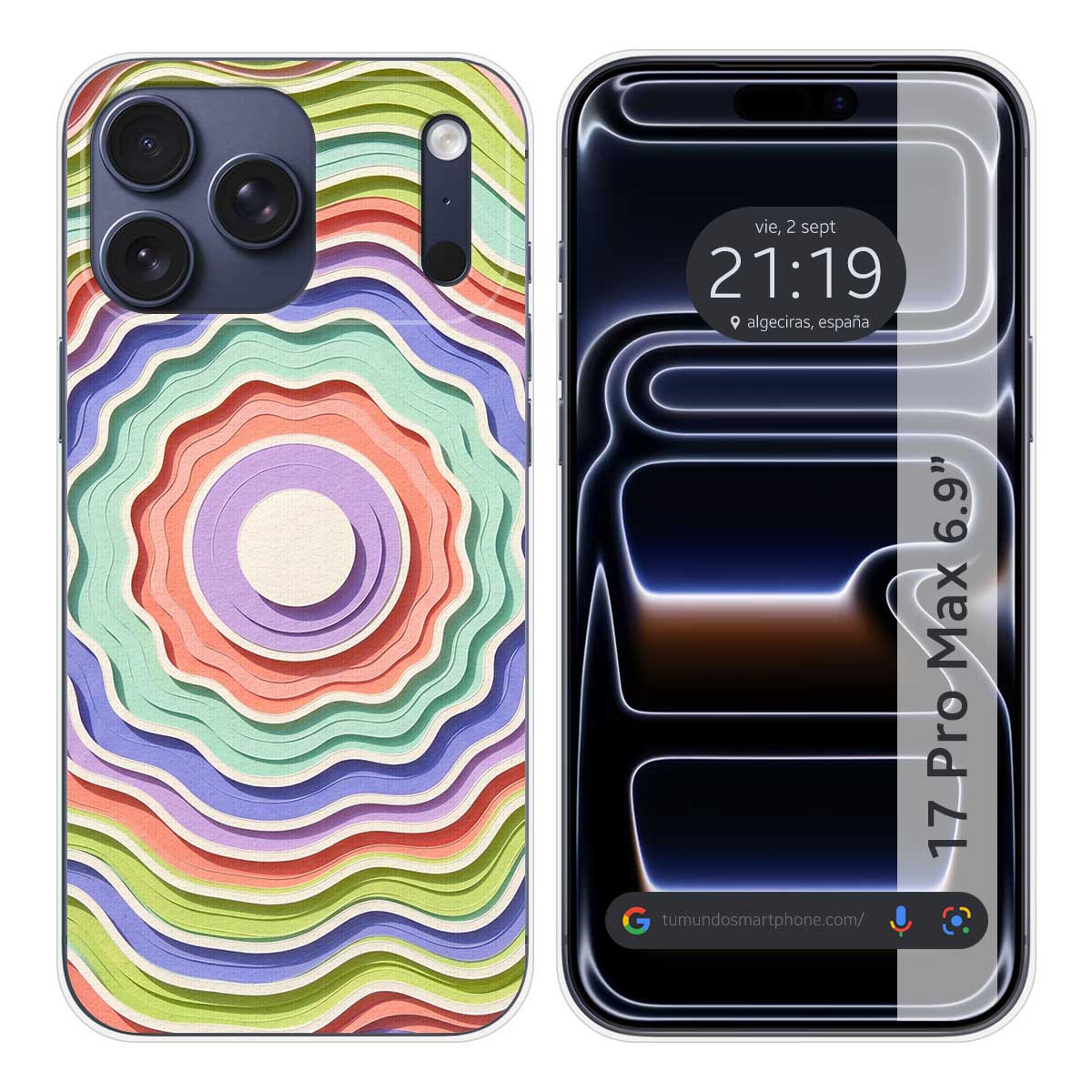 Funda Silicona para Iphone 17 Pro Max (6.9)...