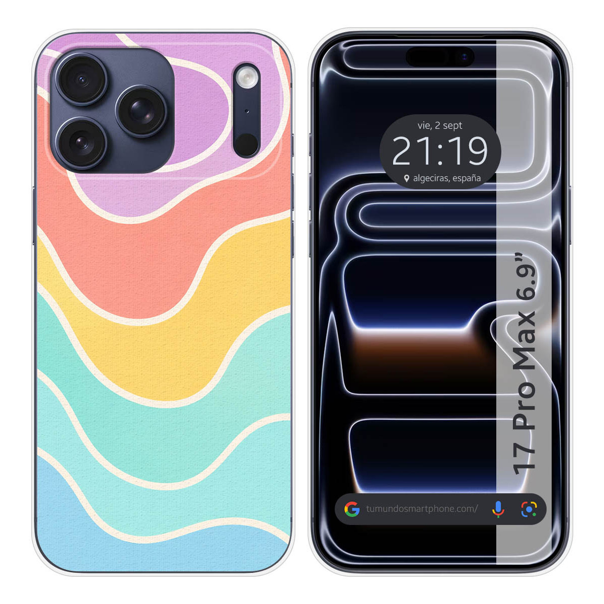 Funda Silicona para Iphone 17 Pro Max (6.9)...