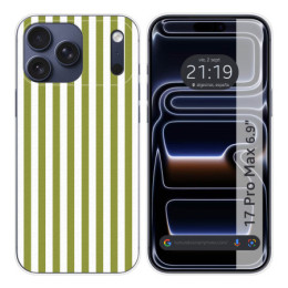Funda Silicona para Iphone 17 Pro Max (6.9) diseño Lines...