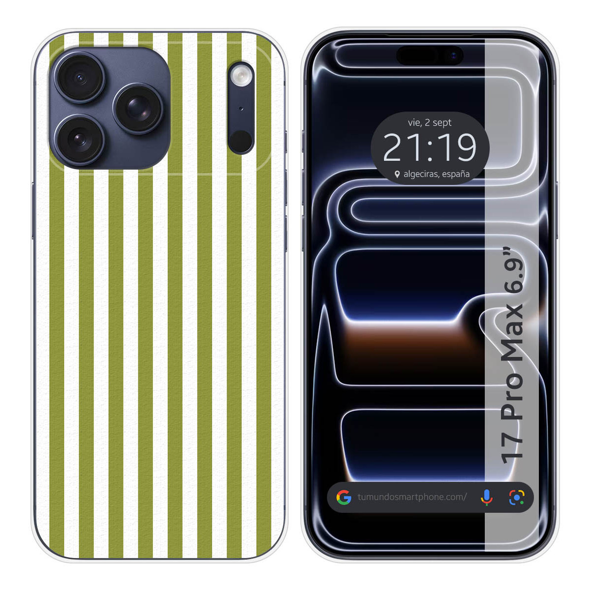 Funda Silicona para Iphone 17 Pro Max (6.9)...