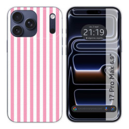 Funda Silicona para Iphone 17 Pro Max (6.9) diseño Lines...