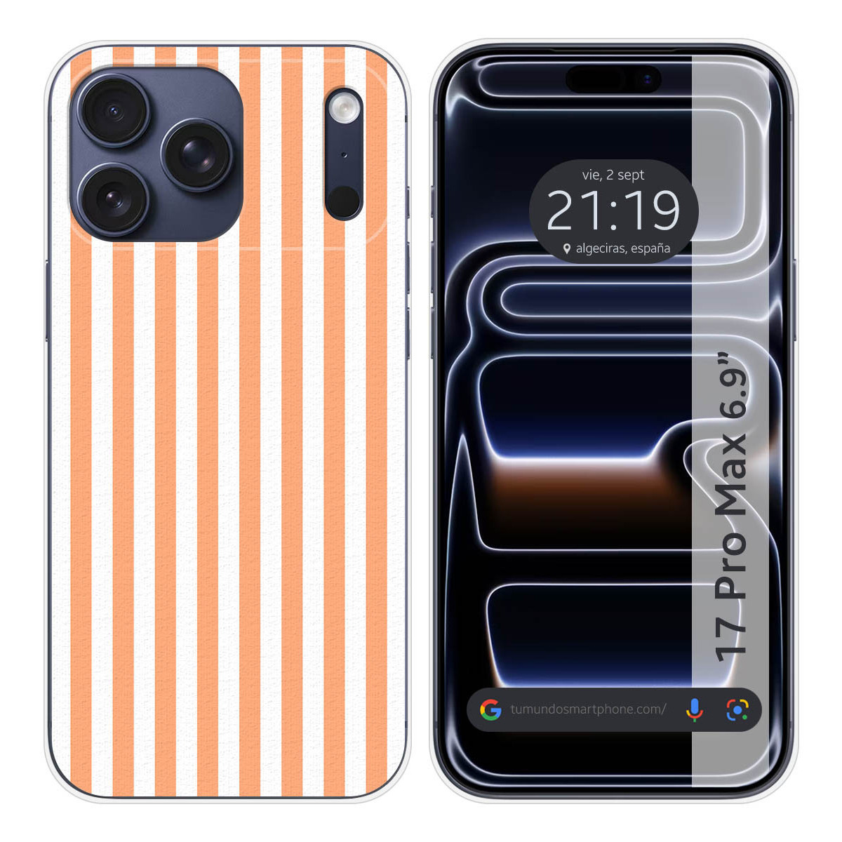 Funda Silicona para Iphone 17 Pro Max (6.9)...