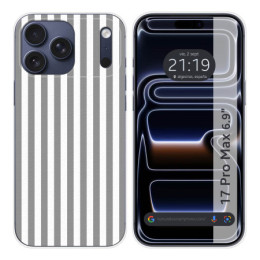 Funda Silicona para Iphone 17 Pro Max (6.9) diseño Lines...
