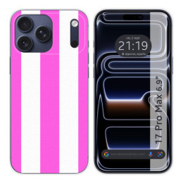 Funda Silicona para Iphone 17 Pro Max (6.9) diseño Lines...