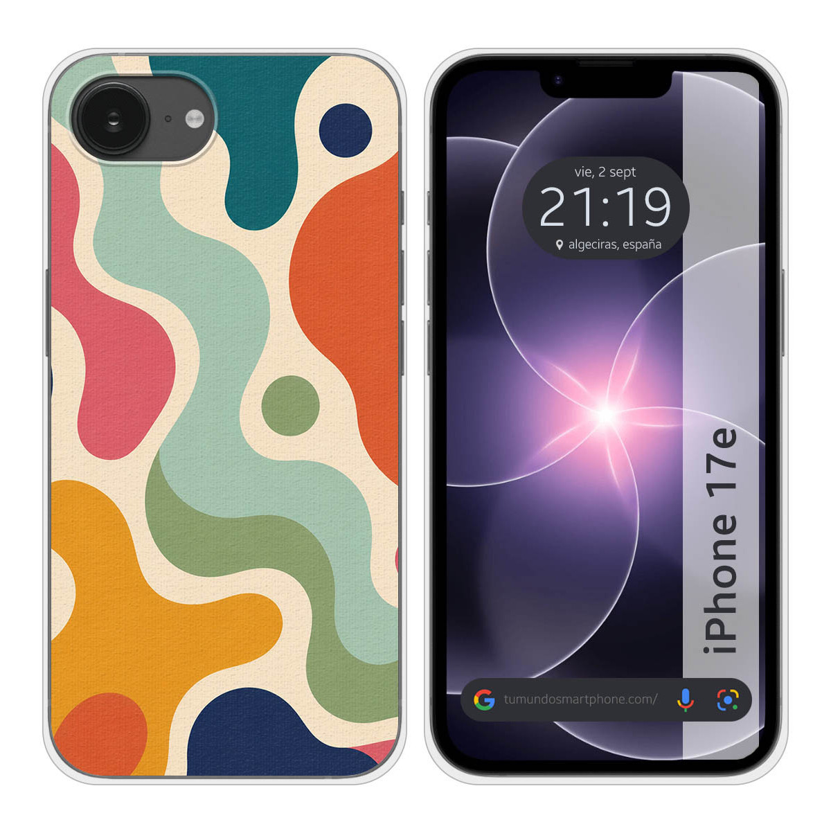 Funda Silicona para IPhone 17e (6.1) diseño...
