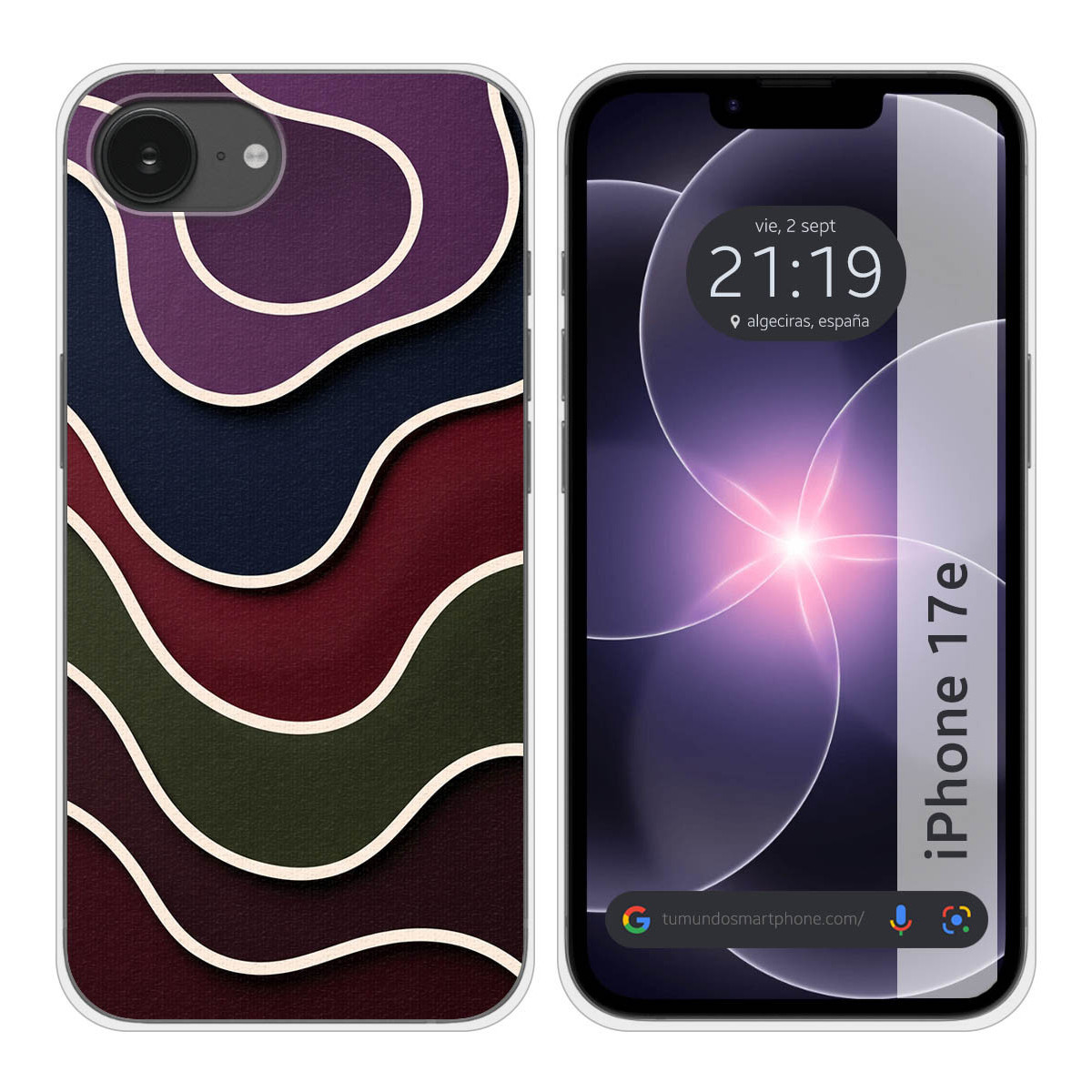 Funda Silicona para IPhone 17e (6.1) diseño...