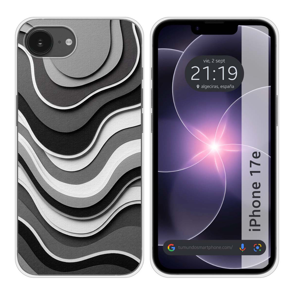 Funda Silicona para IPhone 17e (6.1) diseño...
