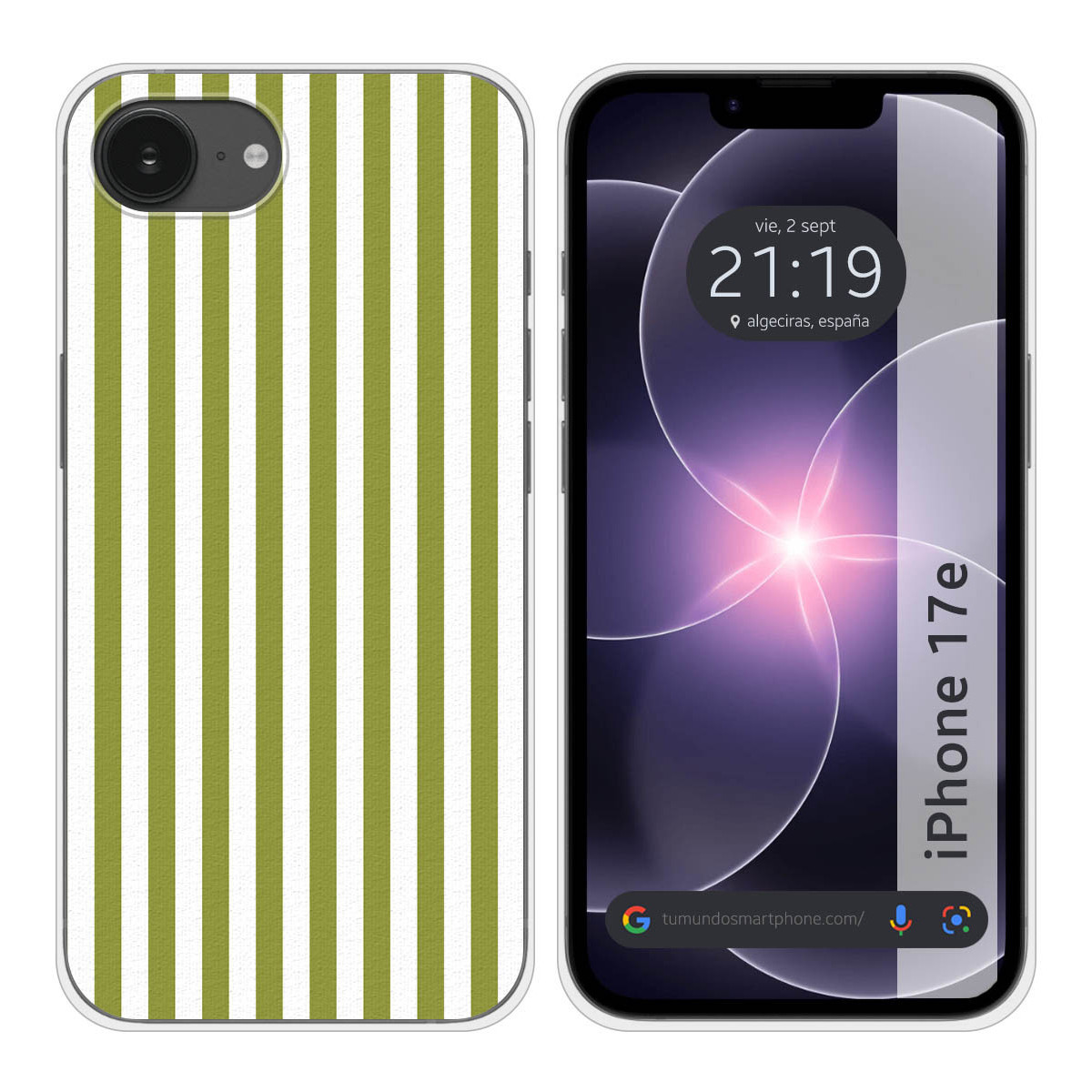 Funda Silicona para IPhone 17e (6.1) diseño...