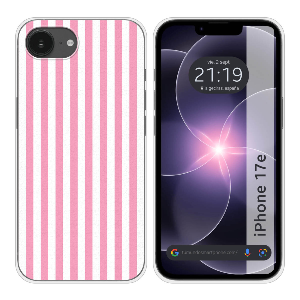 Funda Silicona para IPhone 17e (6.1) diseño...