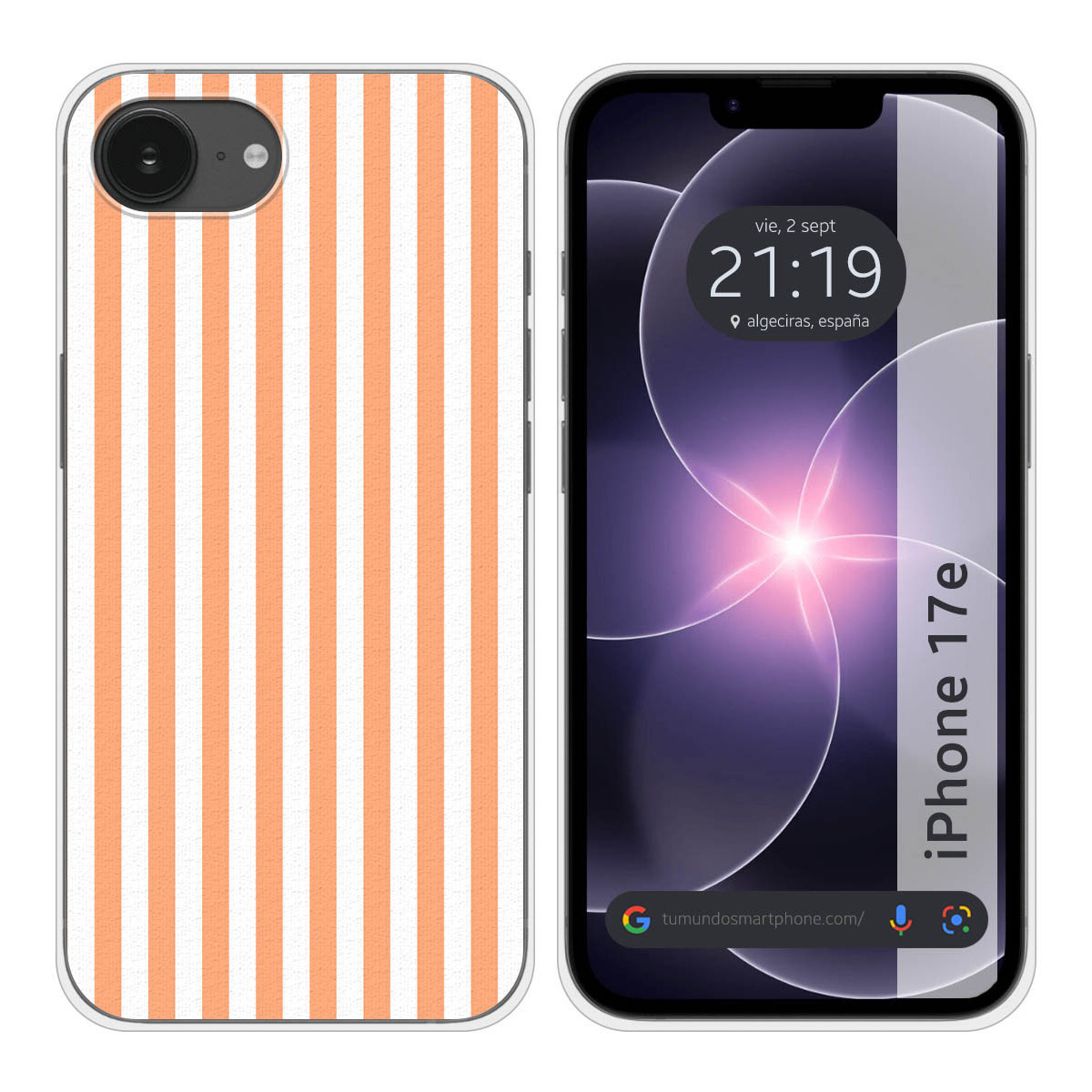 Funda Silicona para IPhone 17e (6.1) diseño...