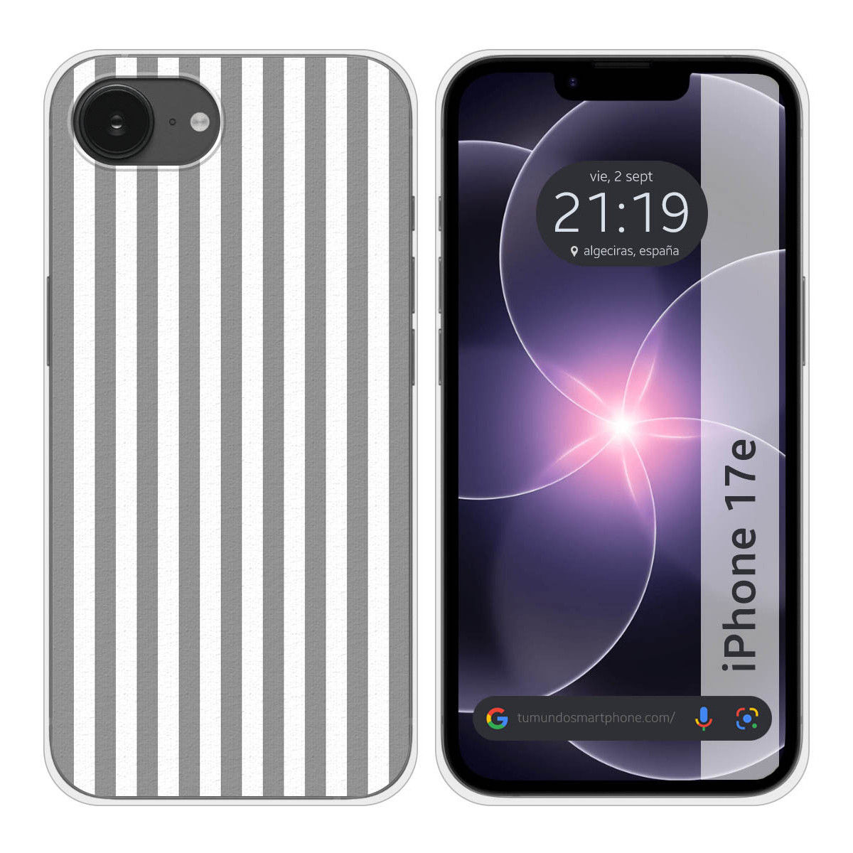 Funda Silicona para IPhone 17e (6.1) diseño...
