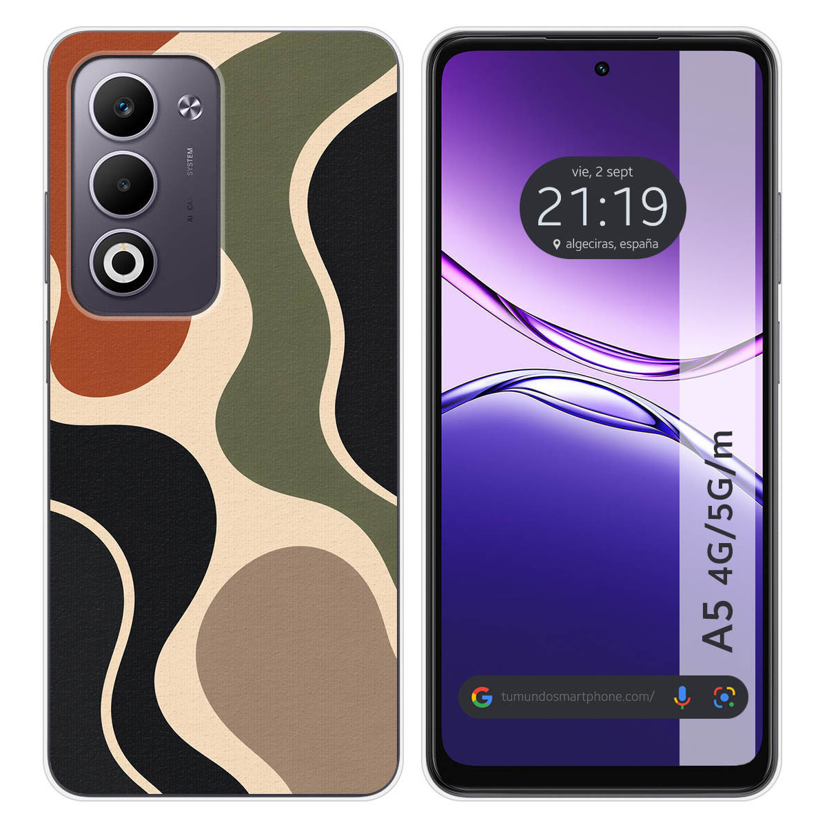 Funda Silicona para Oppo A5m / A5 4G / 5G...