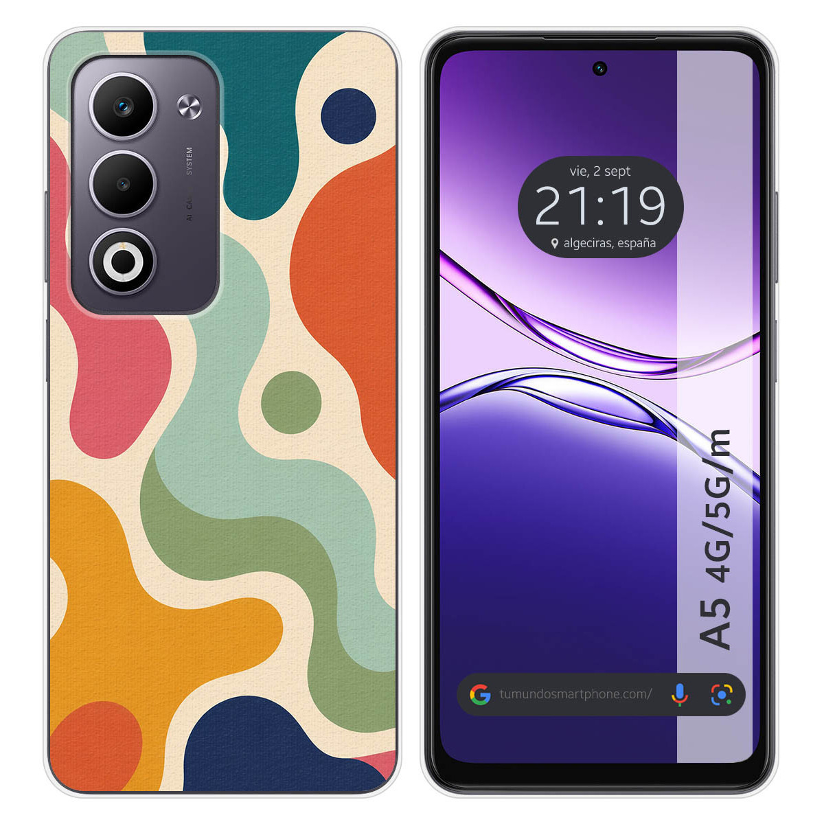 Funda Silicona para Oppo A5m / A5 4G / 5G...