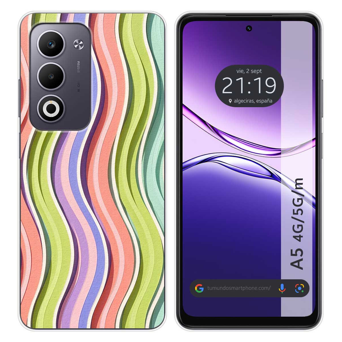 Funda Silicona para Oppo A5m / A5 4G / 5G...