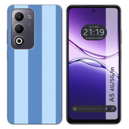 Funda Silicona para Oppo A5m / A5 4G / 5G diseño Lines 10...