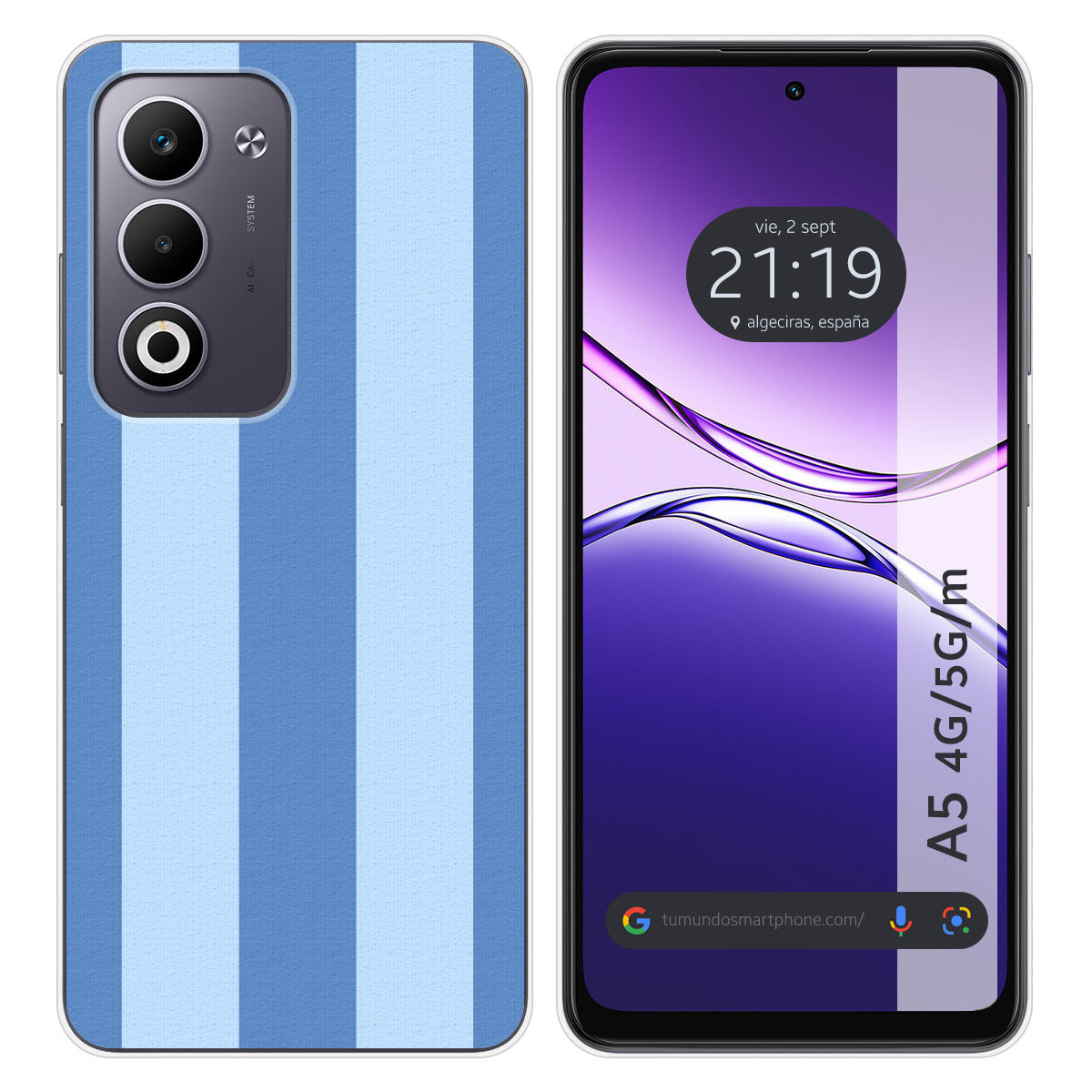 Funda Silicona para Oppo A5m / A5 4G / 5G...