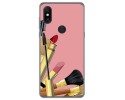 Funda Gel Tpu para Xiaomi Mi Mix 3 diseño Brochas Dibujos