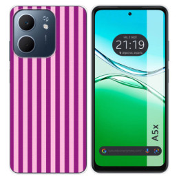 Funda Silicona para Oppo A5x diseño Lines 01 Dibujos