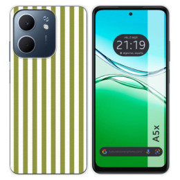 Funda Silicona para Oppo A5x diseño Lines 02 Dibujos
