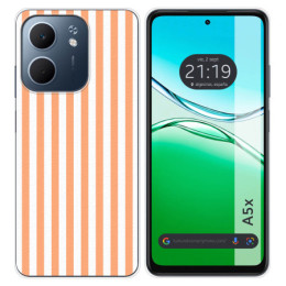 Funda Silicona para Oppo A5x diseño Lines 05 Dibujos