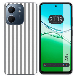 Funda Silicona para Oppo A5x diseño Lines 06 Dibujos