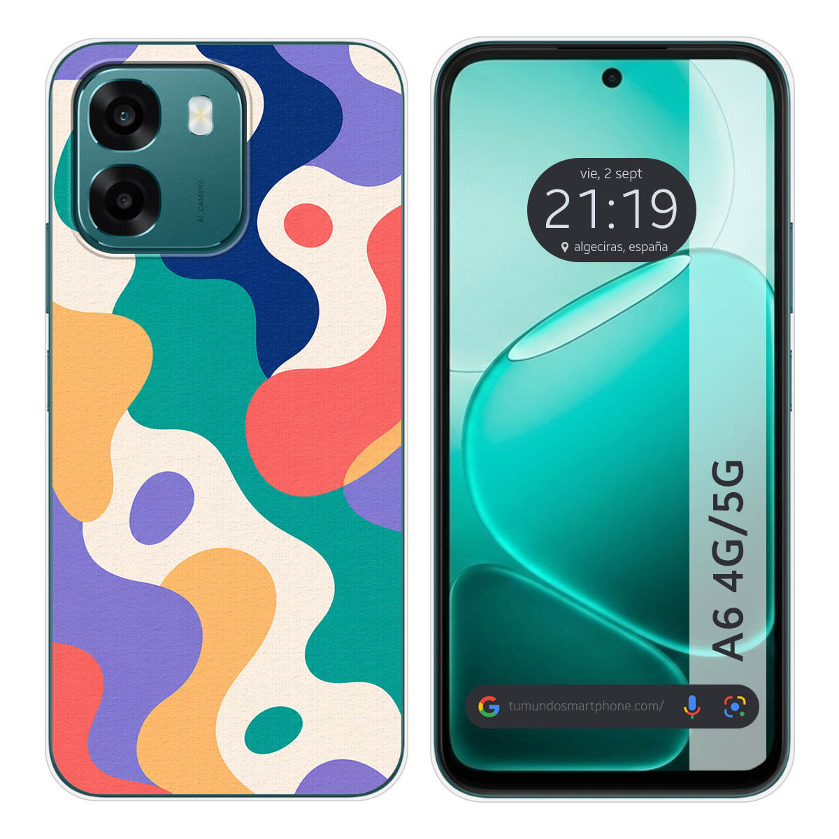 Funda Silicona para Oppo A6 4G / 5G diseño...