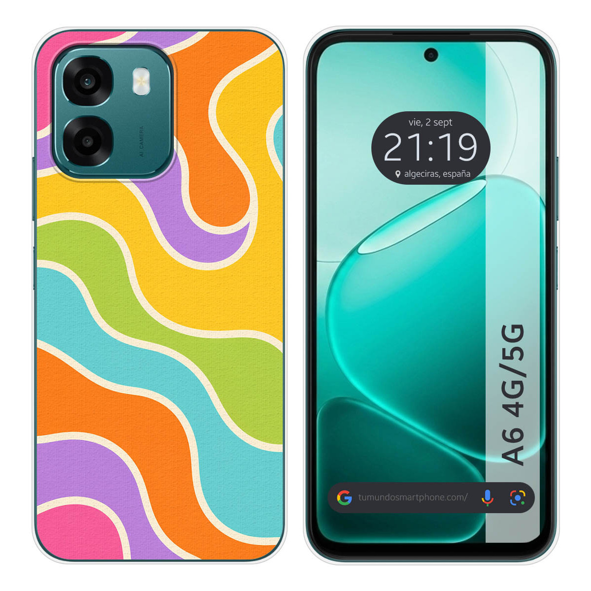 Funda Silicona para Oppo A6 4G / 5G diseño...