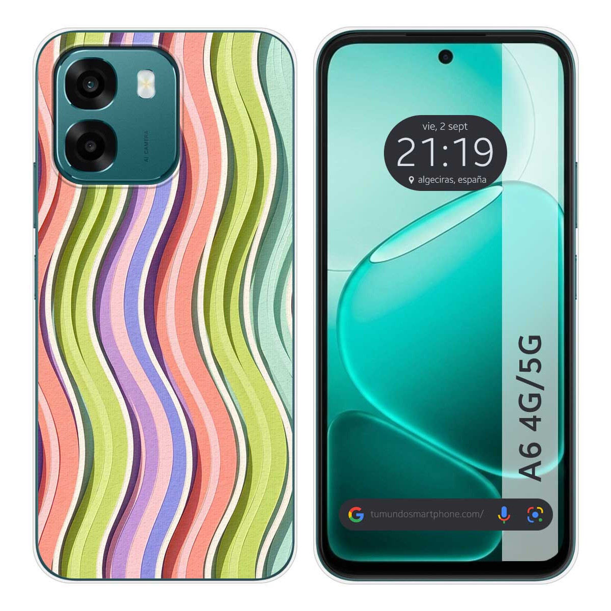 Funda Silicona para Oppo A6 4G / 5G diseño...