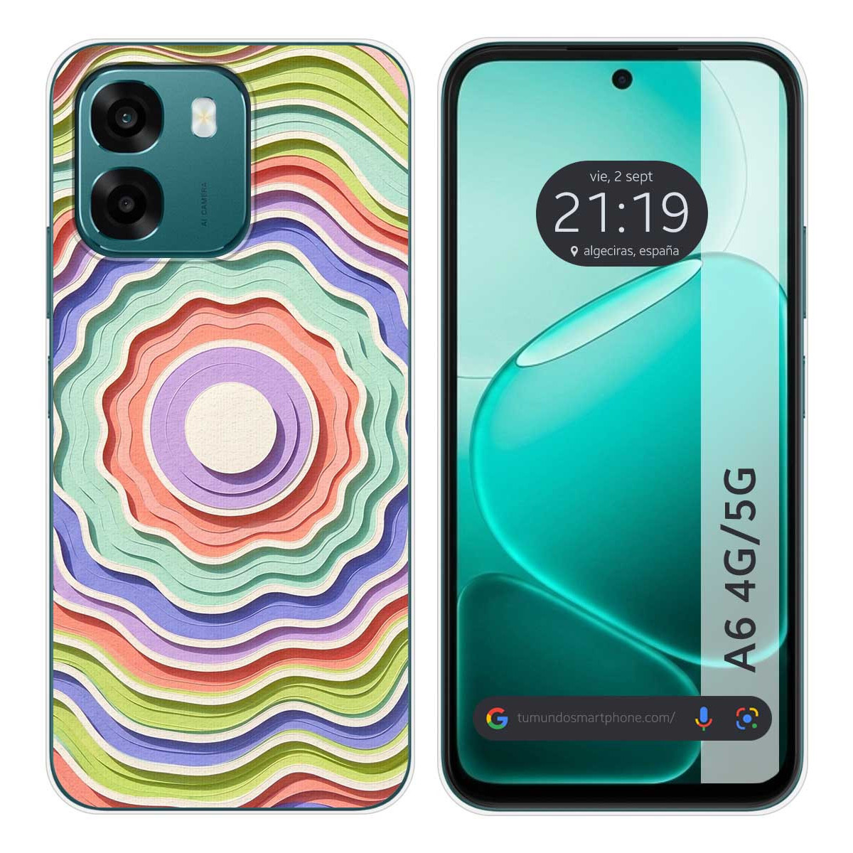 Funda Silicona para Oppo A6 4G / 5G diseño...