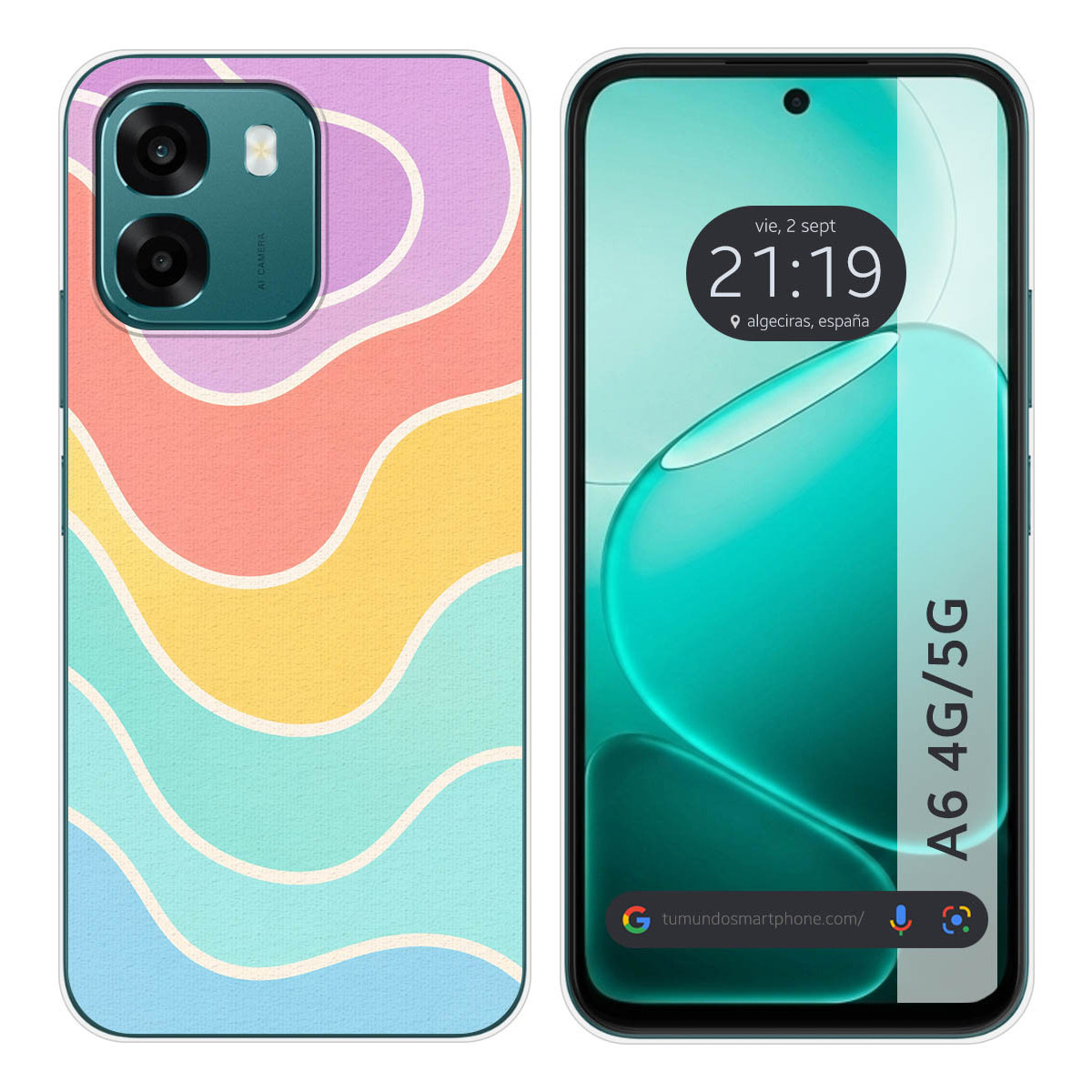 Funda Silicona para Oppo A6 4G / 5G diseño...