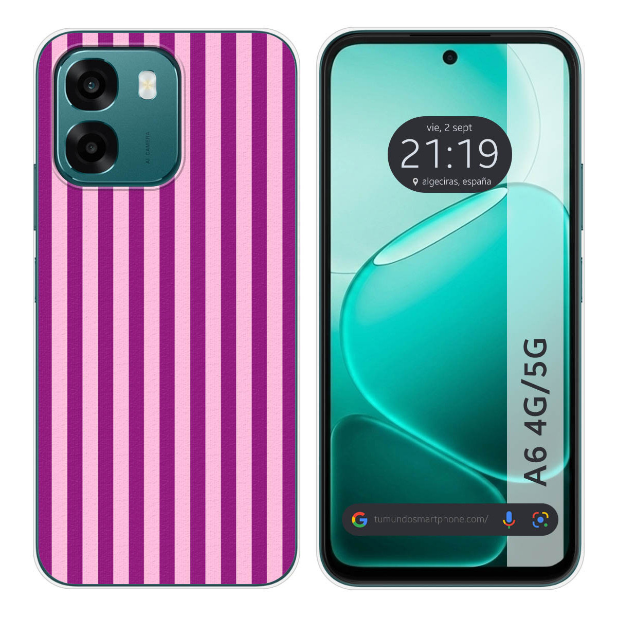 Funda Silicona para Oppo A6 4G / 5G diseño...