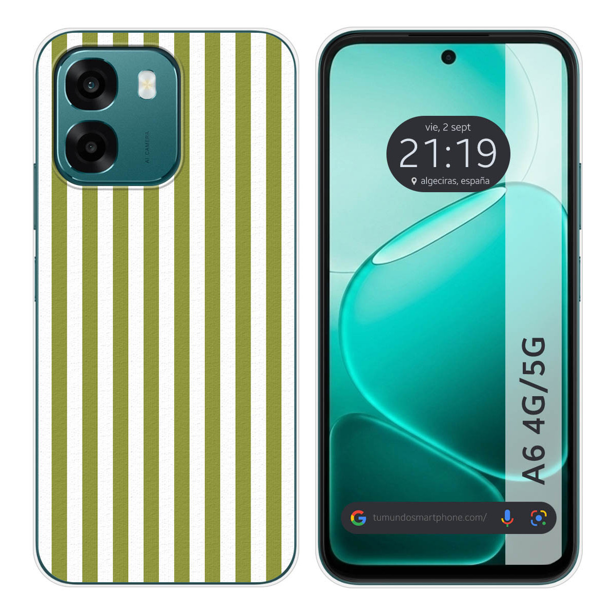 Funda Silicona para Oppo A6 4G / 5G diseño...