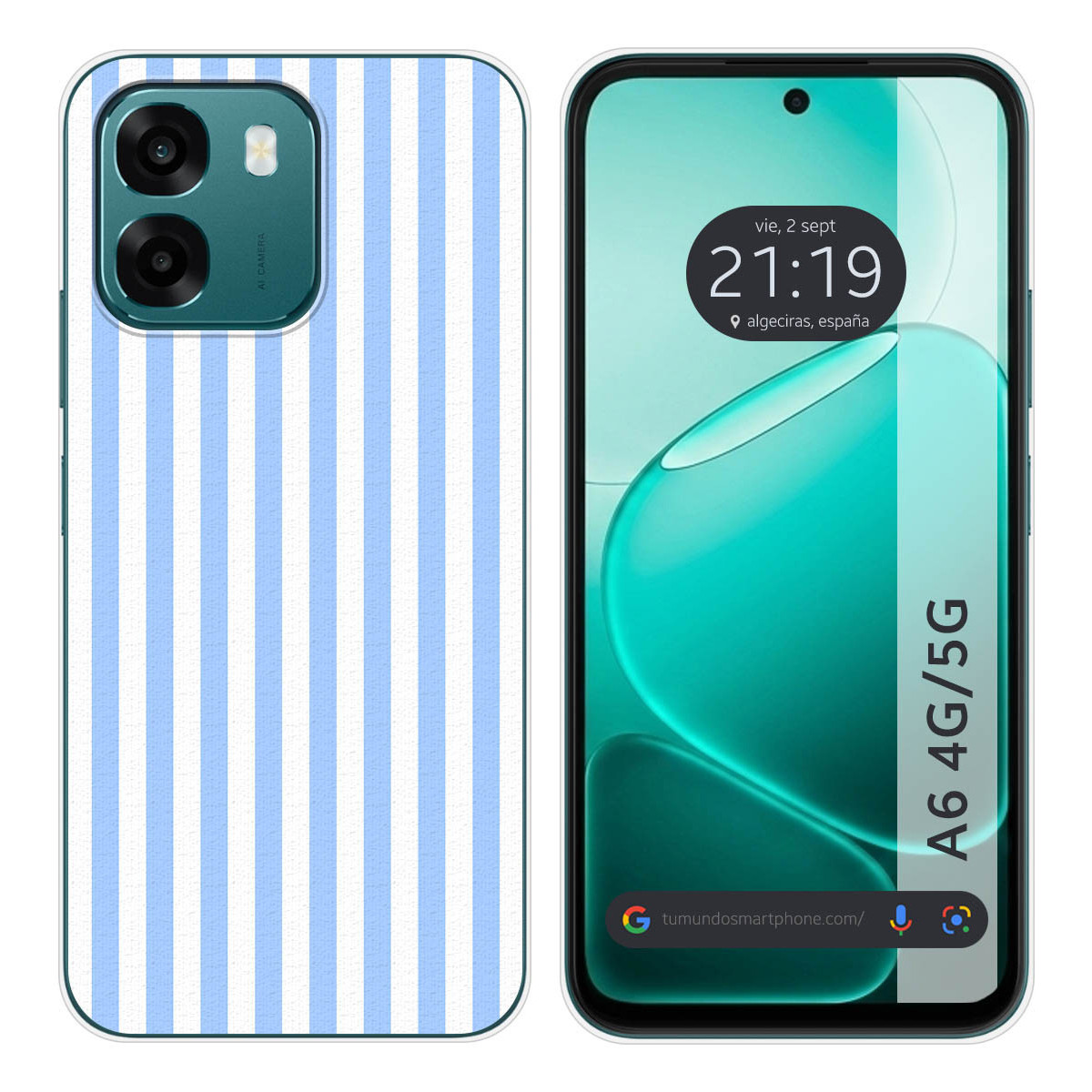 Funda Silicona para Oppo A6 4G / 5G diseño...