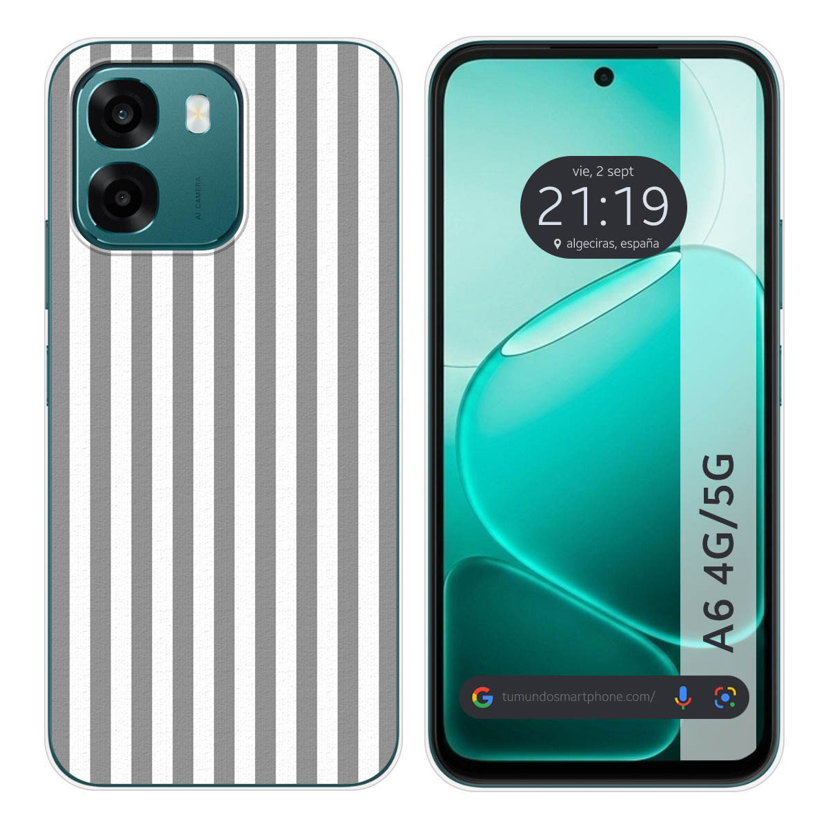 Funda Silicona para Oppo A6 4G / 5G diseño...
