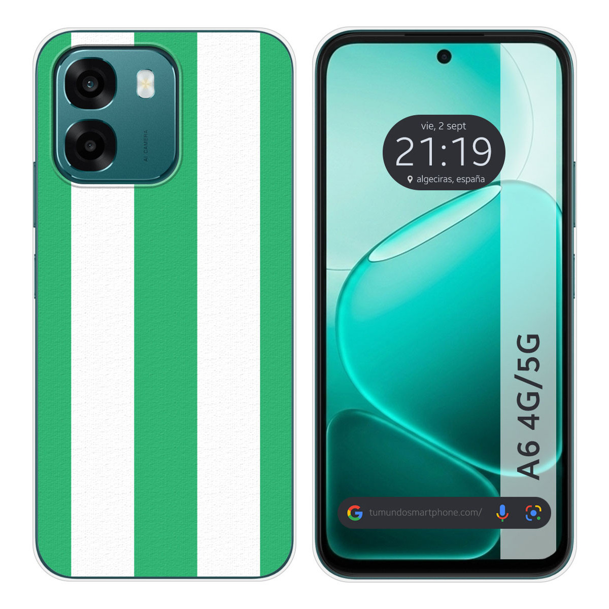 Funda Silicona para Oppo A6 4G / 5G diseño...