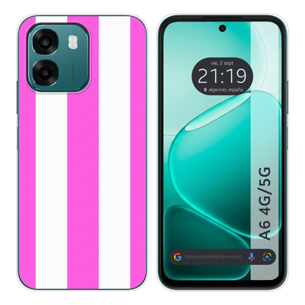 Funda Silicona para Oppo A6 4G / 5G diseño...